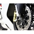 Motocorse Titanium and Delrin Front Axle Slider for MV Agusta 3 cylinder Models Motocorse Titanium and Delrin Front Axle Slider for MV Agusta 3 cylinder Models